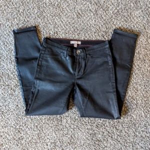 Banana Republic coated skinny jeans size 25P